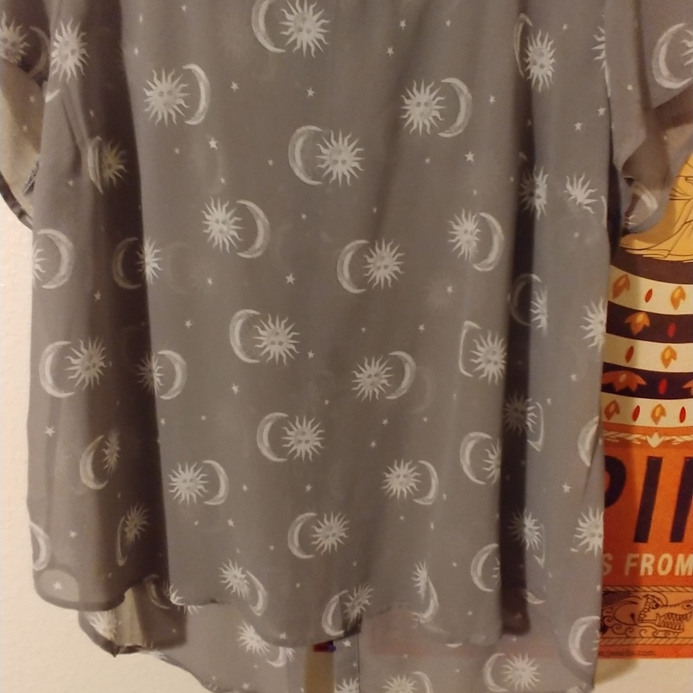 Sun Moon Stars blouse